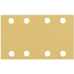 Accessories expert c470 2608900880 papier abrasif pour ponceuse vibrante perfor grain 100 (l x l) 133 ...
