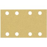 Accessories expert c470 2608900878 papier abrasif pour ponceuse vibrante perfor grain 60 (l x l) 133 ...