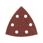 Feuille abrasive delta avec bande auto - agrippante, perfor� bosch accessories 2607019487 grain 40 cote ...