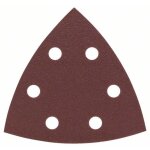 Feuille abrasive delta avec bande auto - agrippante, perfor� bosch accessories 2607019490 grain 120 cote ...