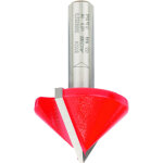 Bosch - fraise � rainurer droit en v 8 mm, d 31, 8 mm, l 19 mm, g 51 mm, 90�