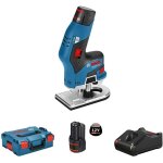Bosch professional - affleureuse sans fil bosch gkf 12v - 8 - 2 batteries, chargeur - 06016b0000 Bosch professional - affleureuse sans fil bosch gkf 12v - 8 - 2 batteries, chargeur - 06016b0000