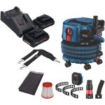 Bosch gas 18v - 12 mc professional aspirateur sans fil biturbo brushless + 2x batterie procore 4, 0 ah ...