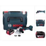 Bosch gws 18v - 10 professional meuleuse angulaire sans fil 18 v 125 mm brushless + 1x batterie 5, 0 ...