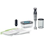 Bosch - haushalt ms8cm61v1 mixeur plongeant 1000 w acier inoxydable, noir x987822