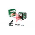 Bosch - hobby quigo iii niveau � bulle laser multifonctionnel avec 2 lignes rouges