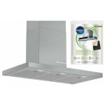 Bosch - hotte dcorative murale aspirante inox largeur 90cm dbit d'air 721m3 / h