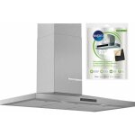 Bosch hotte dcorative pyramidale aspirante inox largeur 90cm dbit d'air 610m3 / h