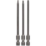 Jeu d'embouts de vissage extra - durs bosch, 3 pces t8, t10, t15, 89 mm - 2607001759