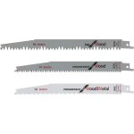 Kit 3 lames scie sabre bois , s3456xf, s2345x, s1131l - bosch Kit 3 lames scie sabre bois , s3456xf, s2345x, s1131l - bosch