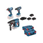 Bosch kit 3 outils 18v (gsr + gdx + gbh) - kit3out18v6 - 0615990m0v Bosch kit 3 outils 18v (gsr + gdx + gbh) - kit3out18v6 - 0615990m0v