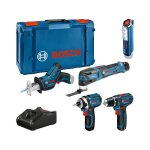Bosch - kit 5 outils + 3 batteries 12v 2. 0ah en xl - boxx - 0615990n1d