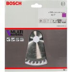 Bosch - lame de scie circulaire multimaterial 150x2, 0x20 42z - 2608640501