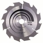Bosch - lame de scie circulaire optiline wood 160 x 20 / 16 x 1, 8 mm, 12