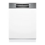 Bosch - lave - vaisselle semi - encastrable smi6zcs10e ser6 - 14 couverts - induction - l60cm - 40 db ...
