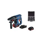 Bosch - marteau perforateur gbh 180 - li 2 0 j sds - plus 18 v 2x4 0 ah accu.