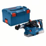 Bosch marteau perforateur sans fil gbh 18v - 22, sds plus + aspiration gde 18v - 12 en l - boxx solo