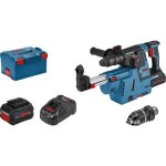 Bosch marteau perforateur sans fil gbh 18v - 26 f avec sds plus / 2x 5, 5ah batterie procore + chargeur ...