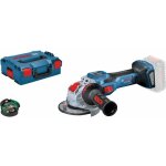 Bosch professional - meuleuse d'angle 18v Ø125 mm x - lock (solo) gwx 18v - 15 sc en coffret - bosch ... Bosch professional - meuleuse d'angle 18v Ø125 mm x - lock (solo) gwx 18v - 15 sc en coffret - bosch ...