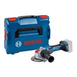 Bosch professional - meuleuse d'angle 18v 125 mm x - lock (solo) gwx 18v - 15 sc en coffret - bosch ...