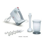 Bosch - batteur et mixeur plongeant - mfq3540 - 450 w - 5 vitesses - blanc
