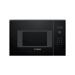 Bosch - micro - ondes simple encastrable - ser4 - noir - volume four (l): 20 l bfl523mb1f
