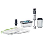Bosch - haushalt ms8cm61v1 mixeur plongeant 1000 w acier inoxydable, noir x987822