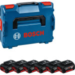 Bosch professional - bosch pack de batteries 6x gba 18v 4, 0 ah - 1600a02a2s