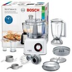 Bosch - multitalent 8 robot de cuisine 3, 9 l translucide, white balance int�gr�e 1100 watt