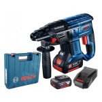 Bosch - outillage - perforateur sans fil 18v, 2 batteries li - ion 18 v 4, 0 ah, chargeur 0611911121 Bosch - outillage - perforateur sans fil 18v, 2 batteries li - ion 18 v 4, 0 ah, chargeur 0611911121
