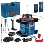 Bosch professional - laser rotatif 18v grl 600 chv + 1 batterie procore 4ah + chargeur + coffret standard ...