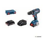Perceuse a percussion bosch professional gsb 18v - 28 + 2 batteries 2, 0ah + chargeur gal 18v - 20 + ... Perceuse a percussion bosch professional gsb 18v - 28 + 2 batteries 2, 0ah + chargeur gal 18v - 20 + ...