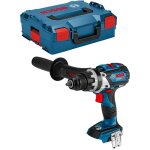 Perceuse visseuse professionnelle 18v brushless bosch gsr 18v - 110c - machine nue + coffret lboxx - ...