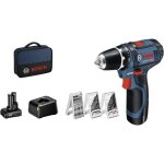 Perceuse - visseuse 12 v gsr 12v - 15 + 1 batterie 2 ah + 1 batterie 4 ah + chargeur + sacoche bosch ... Perceuse - visseuse 12 v gsr 12v - 15 + 1 batterie 2 ah + 1 batterie 4 ah + chargeur + sacoche bosch ...