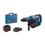 Perforateur 18v gbh 18v - 45 c sds max biturbo + 2 batteries procore 12ah + chargeur + coffret standard ...