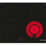 Bosch - plaque vitroceramique pkf611bb8e srie 4, 60 cm , noir