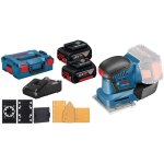 Bosch - ponceuse vibrante sans fil gss 18v - 10 / 2x batterie 4, 0 ah + chargeur, y compris kit d'accessoires ...