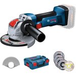 Bosch professional 18v system meuleuse d'angle gwx 18v - 8 (disque  125 mm, avec fixation x - lock, ...