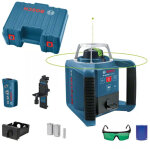 Bosch professional - bosch accessoires - laser rotatif, port�e 300 m, avec r�cepteur et accessoires 0601061701 ...