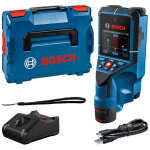 Bosch professional - appareil de localisation wallscanner d - tect 200 c bosch avec 1x 12v 2. 0 ah + ...