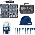 Bosch professional ? kit de forets multi - mat hex - 9 expert 5 pi�ces ? diam�tres 4 � 8 mm ? pour bois ...