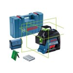 Bosch professional - laser lignes auto bosch gll3 - 80g - 0601063y00 - 3 plans - vert - 40m