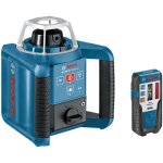 Bosch professional - laser rotatif bosch grl 300 hv avec rc1 + wm4 + lr 1 + bt 170 et gr 240 dans un ...