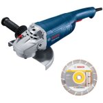 Bosch professional - bosch meuleuse 230mm 2000w gws20 - 230p + disque - 06018c1104