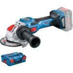 Bosch professional - meuleuse d'angle 18v 125 mm x - lock (solo) gwx 18v - 15 sc en coffret - bosch ...