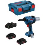 Bosch professional - riveteuse bosch grg 18v - 16 c (2 x 4, 0 ah procore gal18v - 40 l - boxx 136)