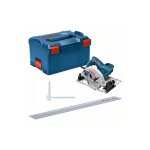 Bosch professional - scie circulaire gks 55 1350 w - bosch - avec gce + rail 140 cm - l - boxx - 0615990m91 ...