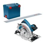 Bosch professional - scie circulaire bosch gks 85g jk 2200 w  235 mm + rail fsn 1400 - 0615990m92