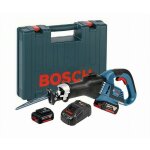 Bosch professional - scie sabre gsa 18v - 32 bosch - 2 batteries li - ion 5ah - 06016a8106