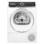 Bosch ? s�che - linge pompe � chaleur 9 kg ? niveau sonore 63 db ? connect� ? auto - dry ? dimensions ...